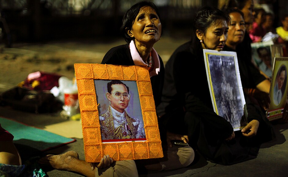 He was a gentle leader who used the influence of the throne to unify the nation. Women wept after hearing the news of his demise. Photo: Reuters He was a gentle leader who used the influence of the throne to unify the nation. Women wept after hearing the news of his demise. Photo: Reuters