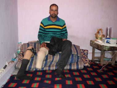 Irshad Ahmad was a teenager when he accidentally stepped on a landmine. Image courtesy: Sameer Yasir/Firstpost