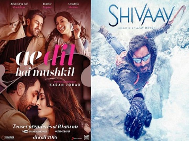 Ae Dil Hai Mushkil crosses 200 cr worldwide; Shivaay rakes in 80 cr at domestic box office