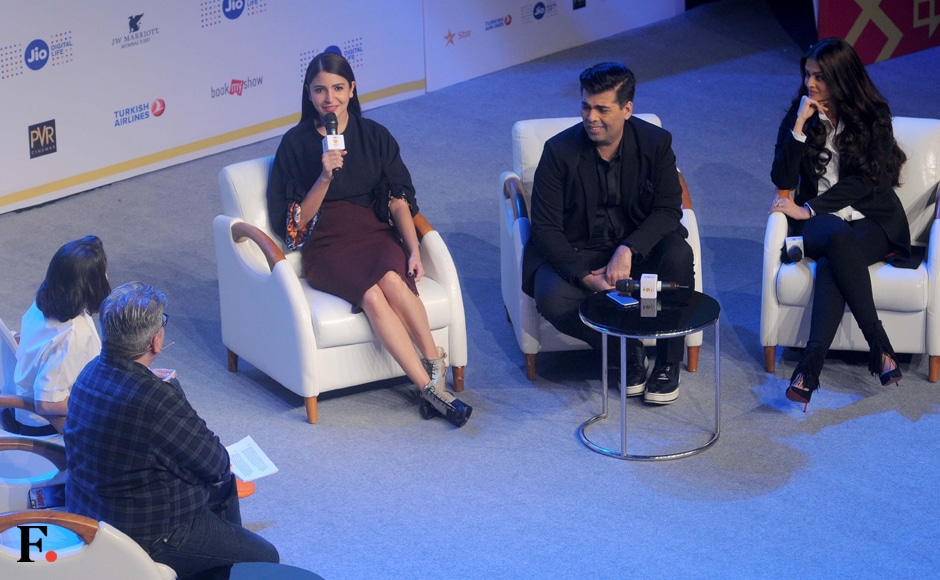 The cast of ADHM with Anupama Chopra, Rajeev Masand. Sachin Gokhale/Firstpost The cast of ADHM with Anupama Chopra, Rajeev Masand. Sachin Gokhale/Firstpost