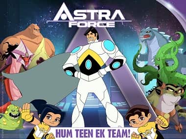Watch: First look of Amitabh Bachchan's animated superhero series Astra  Force-Entertainment News , Firstpost
