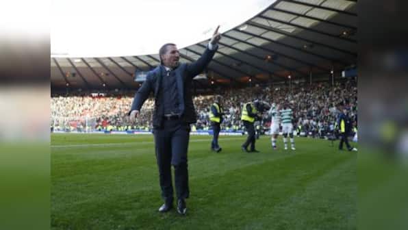 Celtic manager Brendan Rodgers praises team for beating rivals Rangers in Scottish League Cup