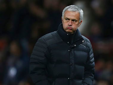 File photo of Manchester United manager Jose Mourinho. AP