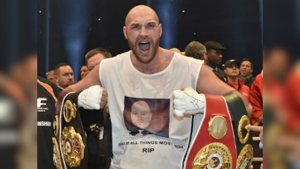 'I'm here to stay': Heavyweight champion boxer Tyson Fury does retirement U-turn