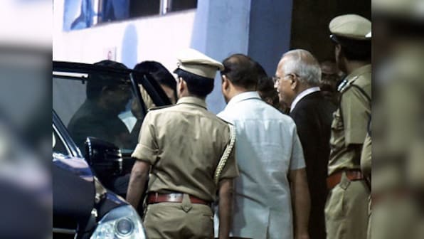 Tamil Nadu Governor visits Jayalalithaa, happy to note CM is 'recovering well'