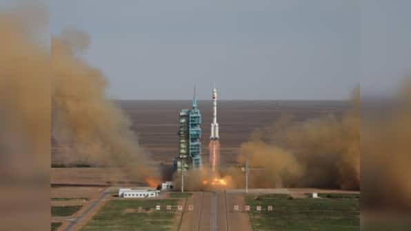 China launches manned mission to experimental space station