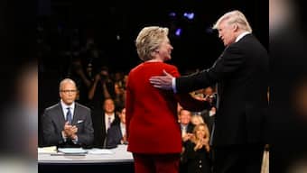 US presidential debate: Clinton and Trump accuse each other of degrading women