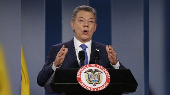 Colombian Prez Santos to donate Nobel prize money to conflict victims