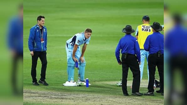 New South Wales' Daniel Hughes becomes the first batsman to be substituted in cricket