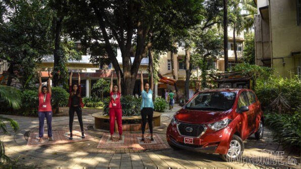 Advertorial: Drive to Mumbai to learn about Yoga in the Datsun redi-Go