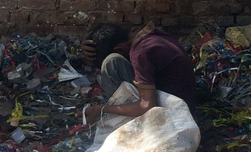 Drugs are mostly taken in garbage dumps with used needles. Firstpost/