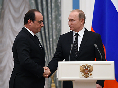 Hollande uncertain on Putin visit to Paris after Aleppo veto Hollande uncertain on Putin visit to Paris after Aleppo veto