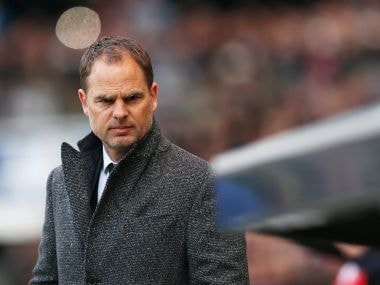 File photo of Frank de Boer. Getty