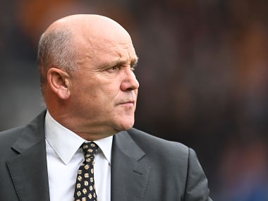 File photo of Hull City manager Mike Phelan. Getty Images