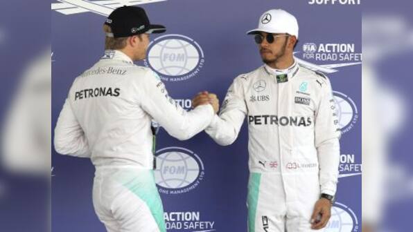 Mexican GP: Lewis Hamilton hangs on to world title hopes with pole position