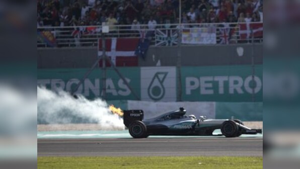 Lewis Hamilton on Malaysian GP engine failure: Someone doesn't want me to win this year