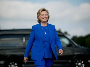 File image of Hillary Clinton. AP