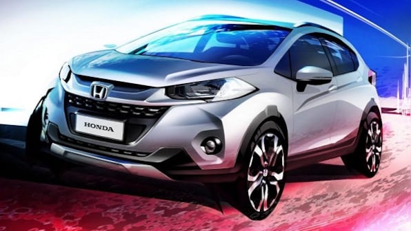 2017 Honda WR-V sketch revealed