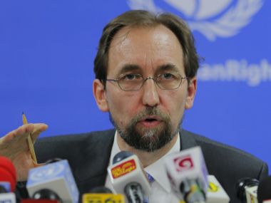 India rejects UN human rights chief Zeid Ra'ad al-Hussein's criticism on Rohingyas, Kashmir India rejects UN human rights chief Zeid Ra'ad al-Hussein's criticism on Rohingyas, Kashmir