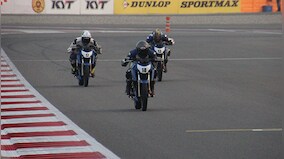 Save me a spot: Day 2 of the TVS One Make Championship