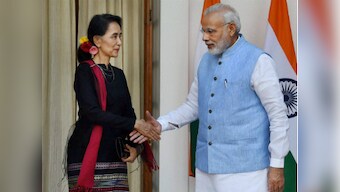 India, Myanmar sign three agreements in sectors of power, banking and insurance