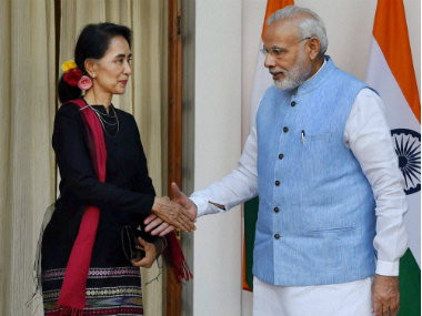 India, Myanmar sign three agreements in sectors of power, banking and insurance India, Myanmar sign three agreements in sectors of power, banking and insurance