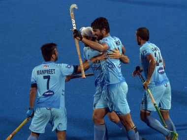 File photo of Indian hockey team. AFP