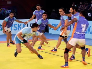Kabaddi World Cup 2016: India hammer Argentina; Iran, South Korea book semi-final berths Kabaddi World Cup 2016: India hammer Argentina; Iran, South Korea book semi-final berths