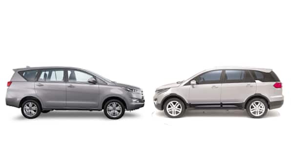 Spec comparo: Tata Hexa vs Toyota Innova Crysta