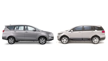 Spec comparo: Tata Hexa vs Toyota Innova Crysta