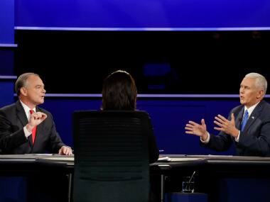 Trump, Hillary war on Twitter at VP debate