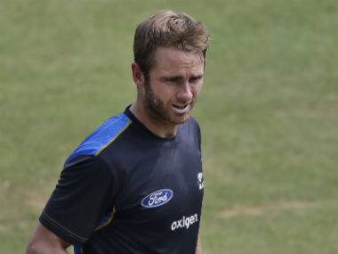 Kane Williamson scored 75 and 25 in the first Test at Kanpur. AP