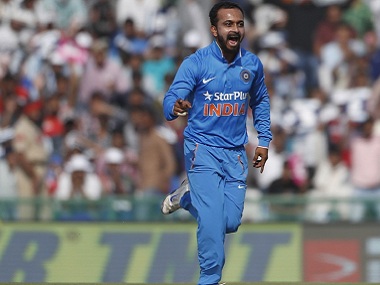 India vs New Zealand: How Kedar Jadhav made two Kiwis walk out with one wicket India vs New Zealand: How Kedar Jadhav made two Kiwis walk out with one wicket