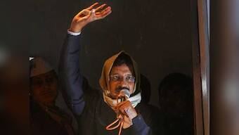 Ink attack on Kejriwal in Bikaner; police detains two accused