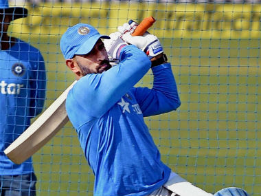 India vs New Zealand: MS Dhoni eyes first big score in Ranchi, toils hard in optional practice India vs New Zealand: MS Dhoni eyes first big score in Ranchi, toils hard in optional practice