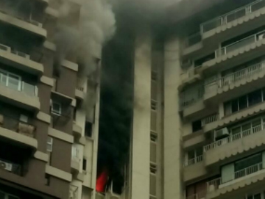 Mumbai: Fire at Cuffe Parade's Maker Tower leaves two dead; 11 rescued Mumbai: Fire at Cuffe Parade's Maker Tower leaves two dead; 11 rescued