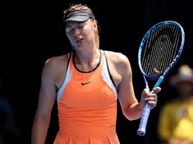 File photo of Maria Sharapova. AP