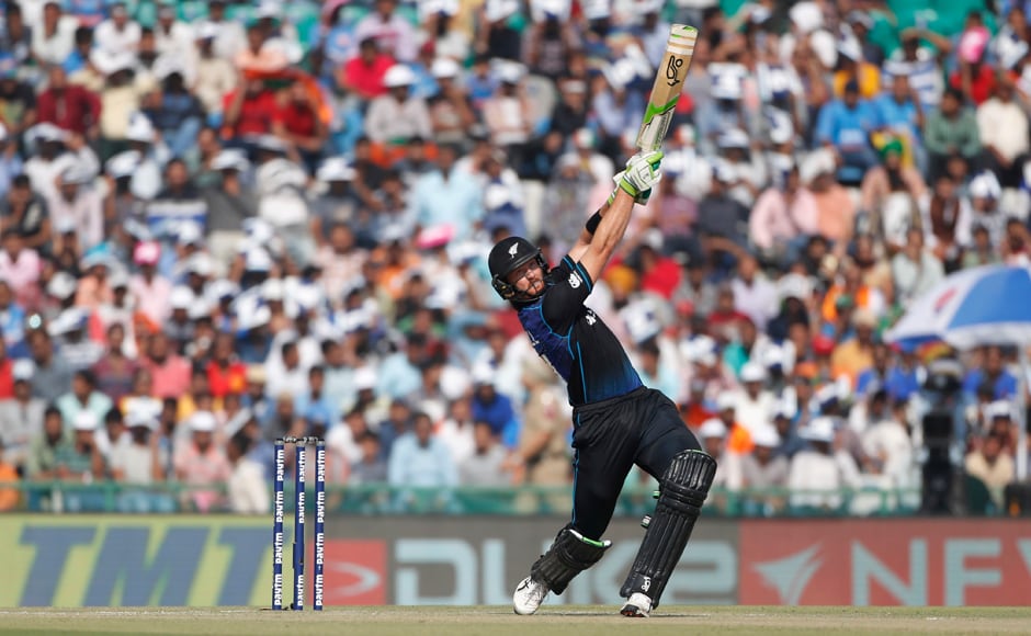 The Kiwis lost the toss but raced off to a good start with Martin Guptill scoring a brisk 27 runs and Tom Latham stringing 61 runs. AP The Kiwis lost the toss but raced off to a good start with Martin Guptill scoring a brisk 27 runs and Tom Latham stringing 61 runs. AP