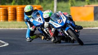 National Motorcycle Racing: Double win for Kannan Subramaniam in the Super Sport Indian 165cc class