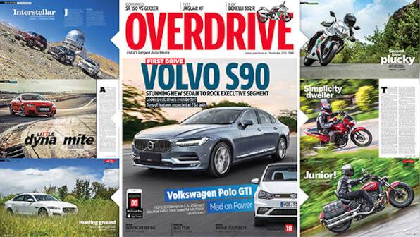 November 2016 issue of OVERDRIVE on stands now