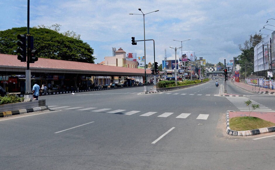 Shops remained closed, attendances in various government and private establishments were thin because public and private transport and buses remained off the road. Photo: PTI Shops remained closed, attendances in various government and private establishments were thin because public and private transport and buses remained off the road. Photo: PTI