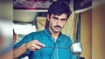 Blue-eyed Pakistani 'chaiwala' lands modelling deal after photo goes viral