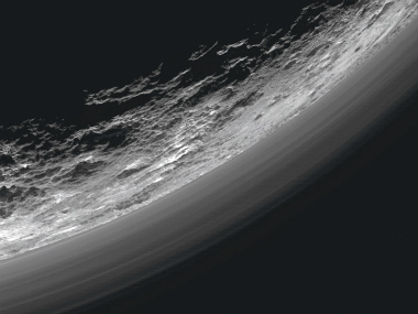Nasa probe spots possible clouds hovering over Pluto Nasa probe spots possible clouds hovering over Pluto