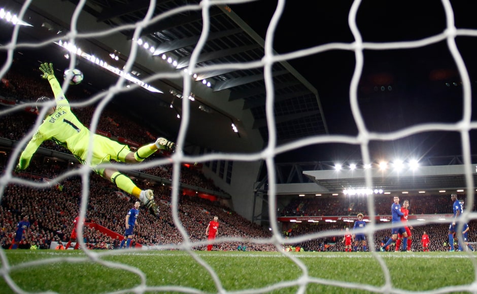 David de Gea's brilliant saves ensures Manchester United-Liverpool draw ...