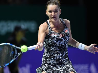 Agnieszka Radwanska. AFP