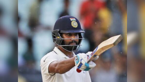 India vs New Zealand: Rohit Sharma steals the show on batsman's day of attrition