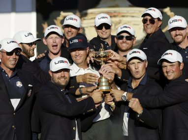 Ryder Cup: USA end eight-year drought with sweeping victory, reclaim title from Europe Ryder Cup: USA end eight-year drought with sweeping victory, reclaim title from Europe