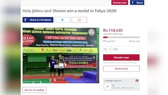 Jishnu Sanyal, doubles badminton player, takes to crowdfunding to keep Tokyo 2020 dream alive
