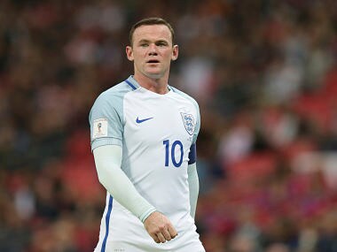 England’s Wayne Rooney in World Cup Qualifier against Malta. AP