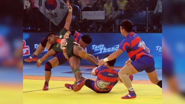 Kabaddi World Cup 2016: Republic of Korea comeback stuns Bangladesh, Thailand crush Kenya